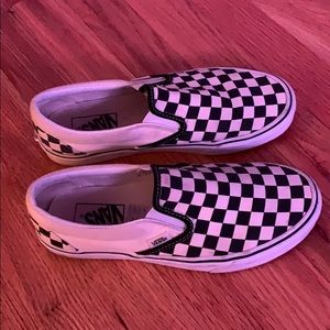 Checkered Vans
